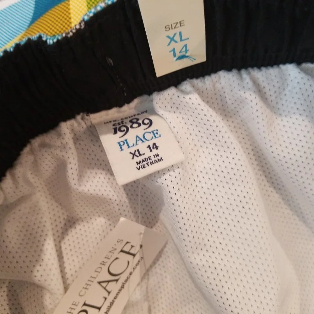 Boy's XL 14 The Children's Place Swim Trunks
